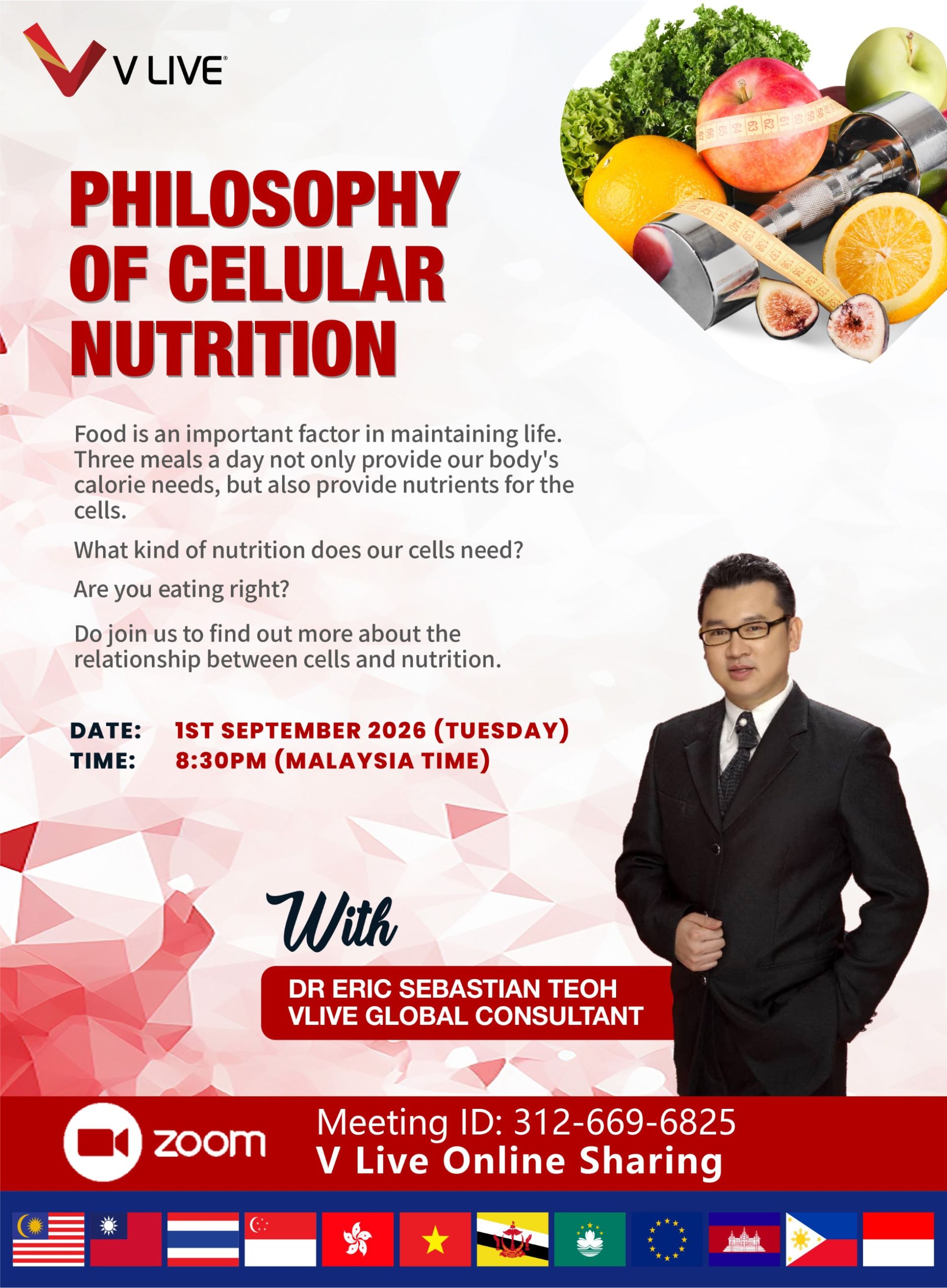 Philosophy of Cellular Nutrition