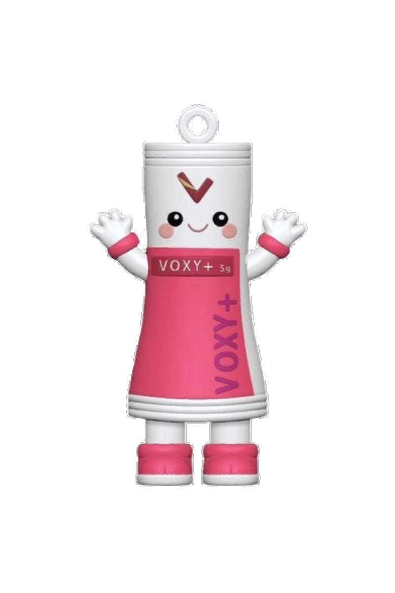 V Oxy+ 3D Keychain
